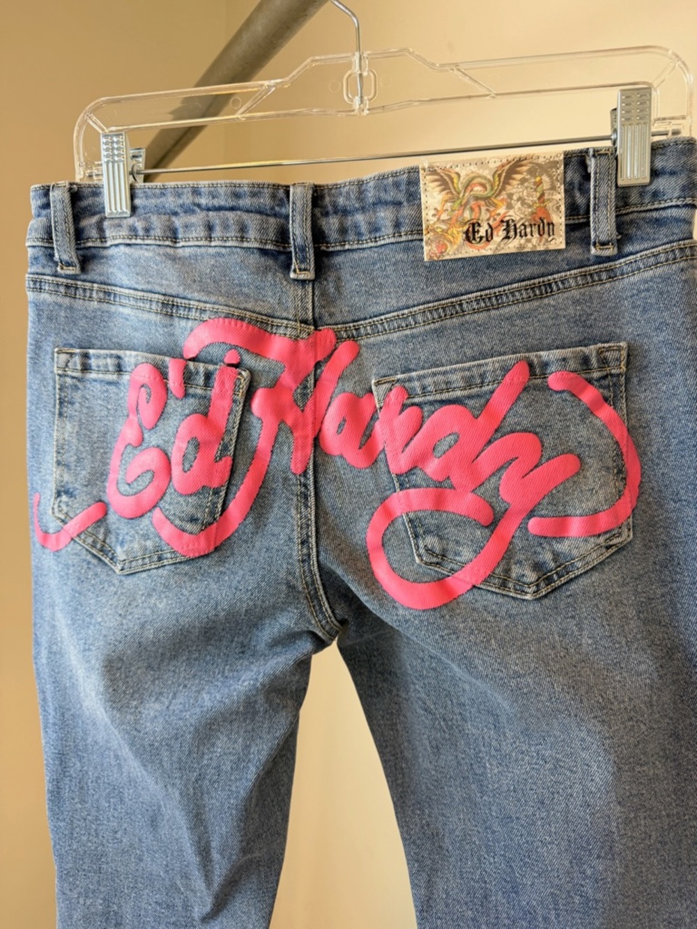 Y2K Ed Hardy Denim Love Kills Slowly Jeans‎